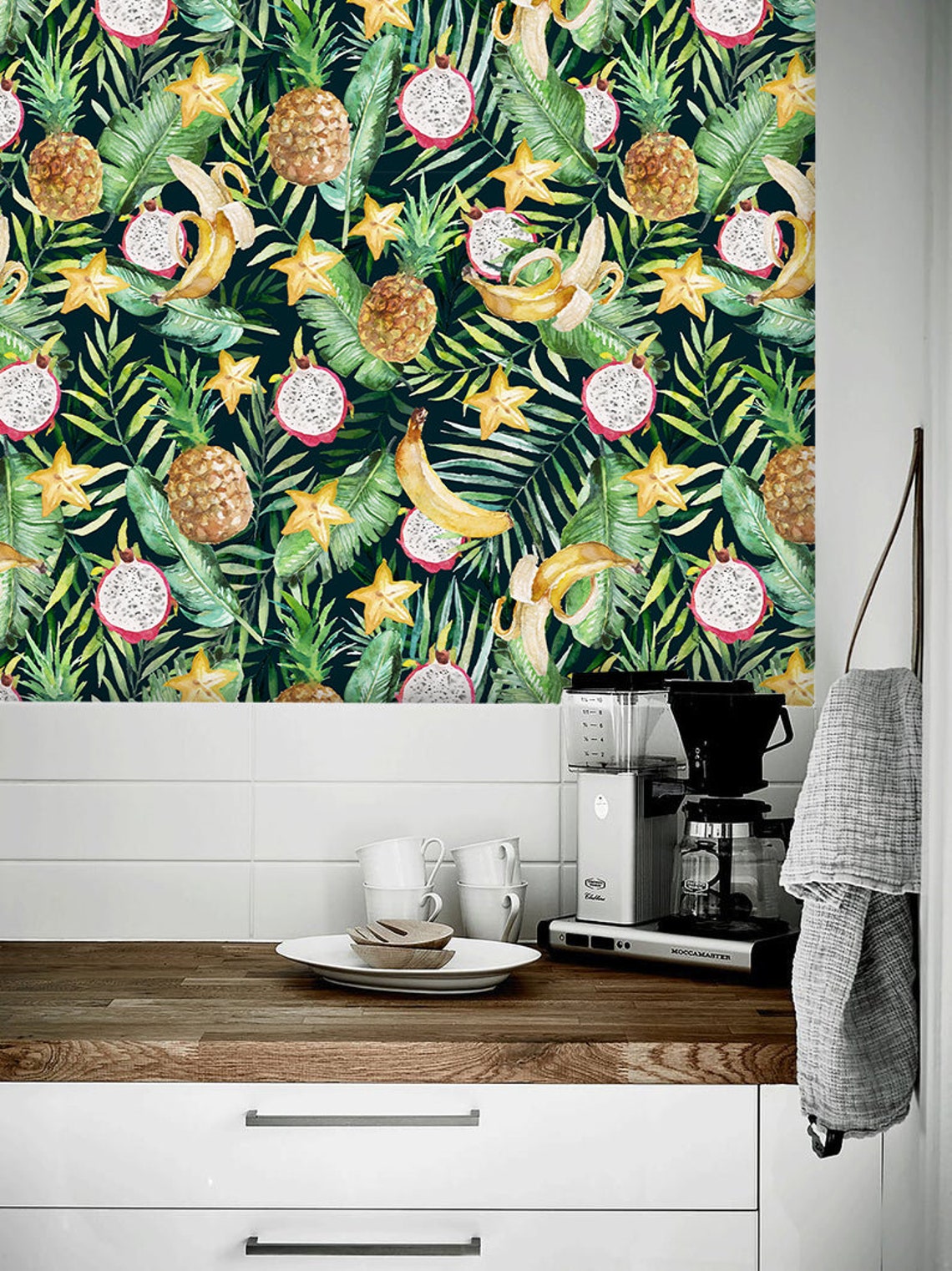 Fruit Wallpaper Peel and Stick Wallpaper Self Adhesive | Etsy