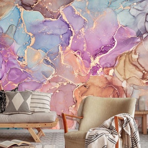 Watercolor Wallpaper Peel and Stick Wallpaper Self Adhesive - Etsy