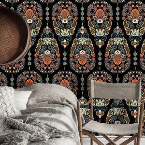 Vintage Wallpaper Peel and Stick Wallpaper  Self Adhesive Wallpaper Removable Wallpaper Flowers Mural vintage wallpaper Floral wallpaper #57