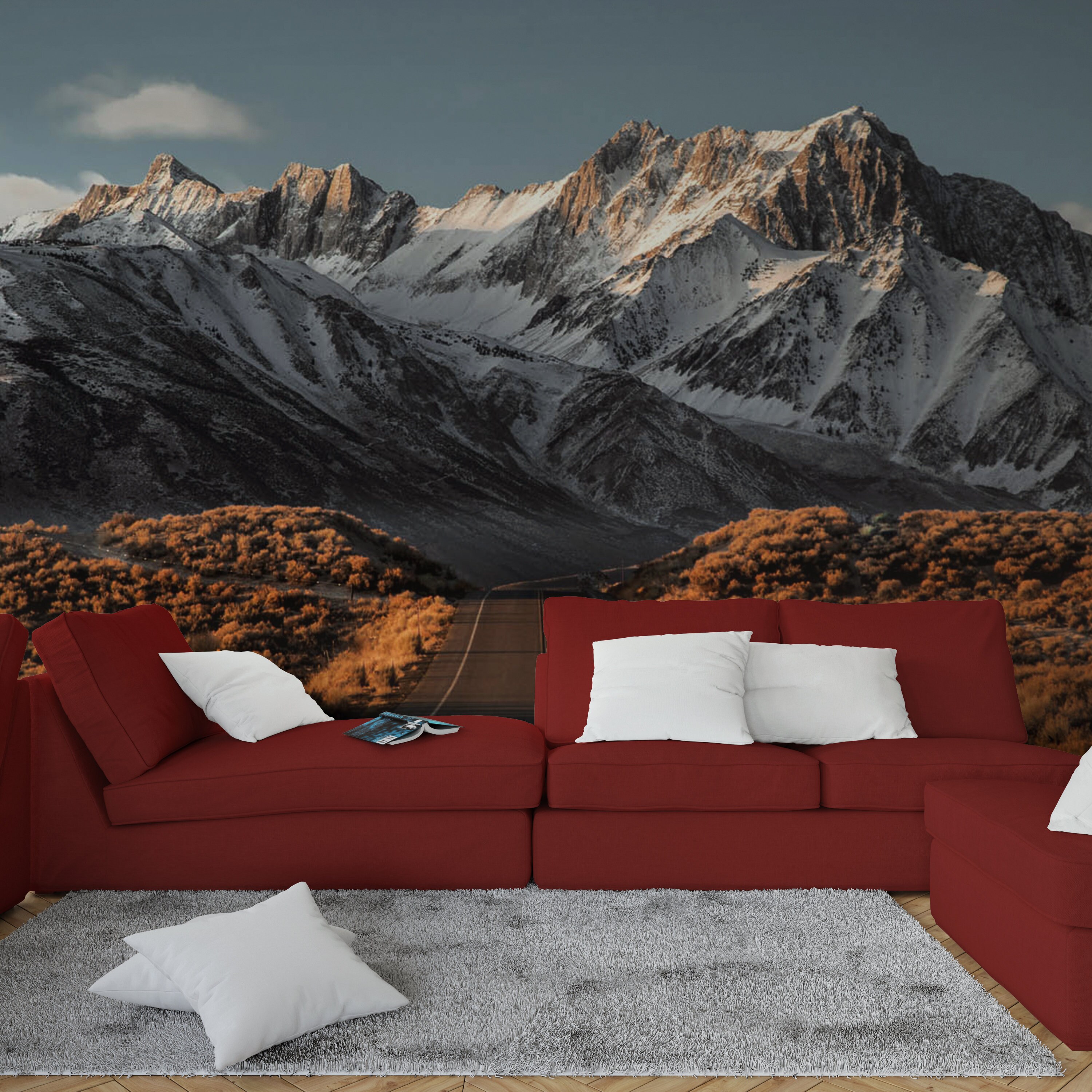 Mountain Wallpaper Peel and Stick Wallpaper Self Adhesive | Etsy