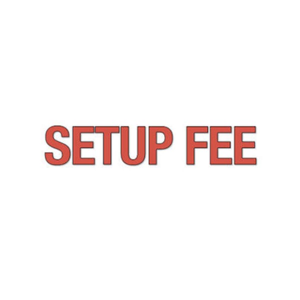 Setup Fee For Embroidery Patches