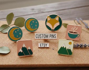 Custom Soft Enamel Pins, Made To Order - Lapel Pins - Event Pins - Promotional Products