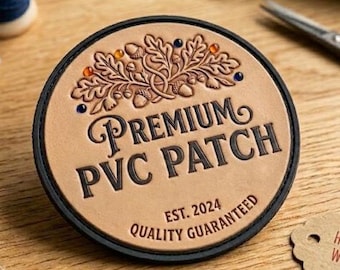 One Custom  PVC Patch - Military Morale Patch, Hook and Loop