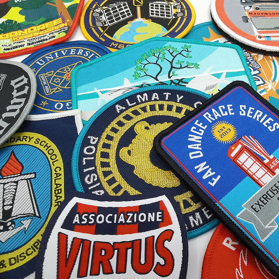 Custom Embroidery Patches, Free Shipping , Custom Iron on Patches