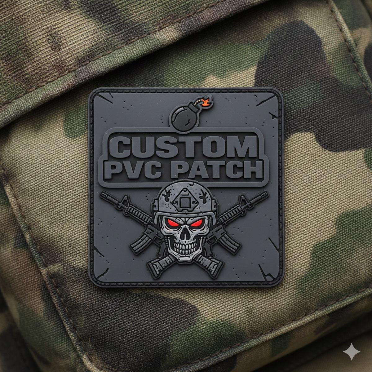 Long Racing Pvc Patch One Custom PVC Patch - No Minimum - Hook Backing - Fast Turnaround - Etsy