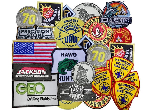 Custom Embroidery Patches , Custom Logo Patches , Custom Iron on