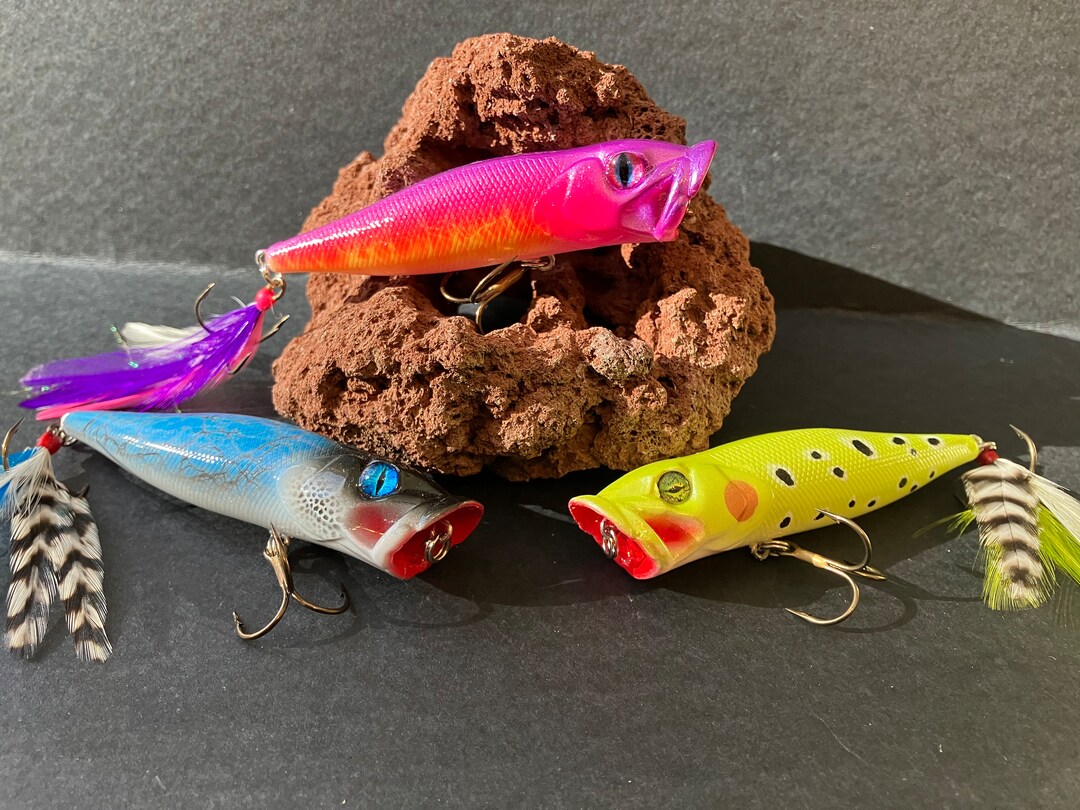 bape fishing lure for sale Bana Pop Saltwater Popper 240mm / 110g GT FIGHT CLUB it is as appealing as it is effective Tsunami Timber Lures Striper Popper