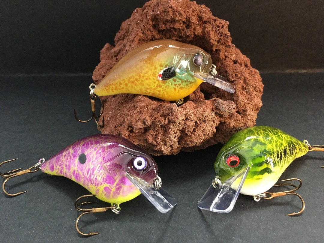 custom fishing lures etsy Fishing Lure S-crank- Fishing Lure-custom Painted Fishing Lure