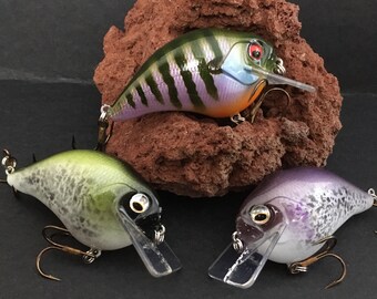 Fishing Lure S Crank - Fishing Lure - Custom Painted Fishing Lure - Bass Lure - Lure - Crankbait