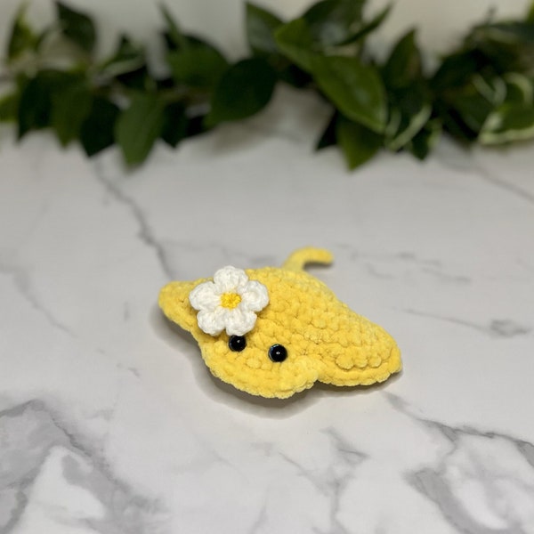 Basic Crochet Stingray PATTERN ~ Cute Stingray Pattern to Make Plushies for Craft Fairs