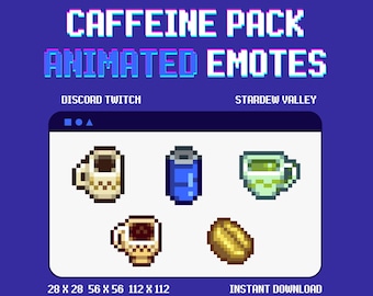 Stardew Valley カフェインパック アニメーションエモート（デジタルダウンロード）