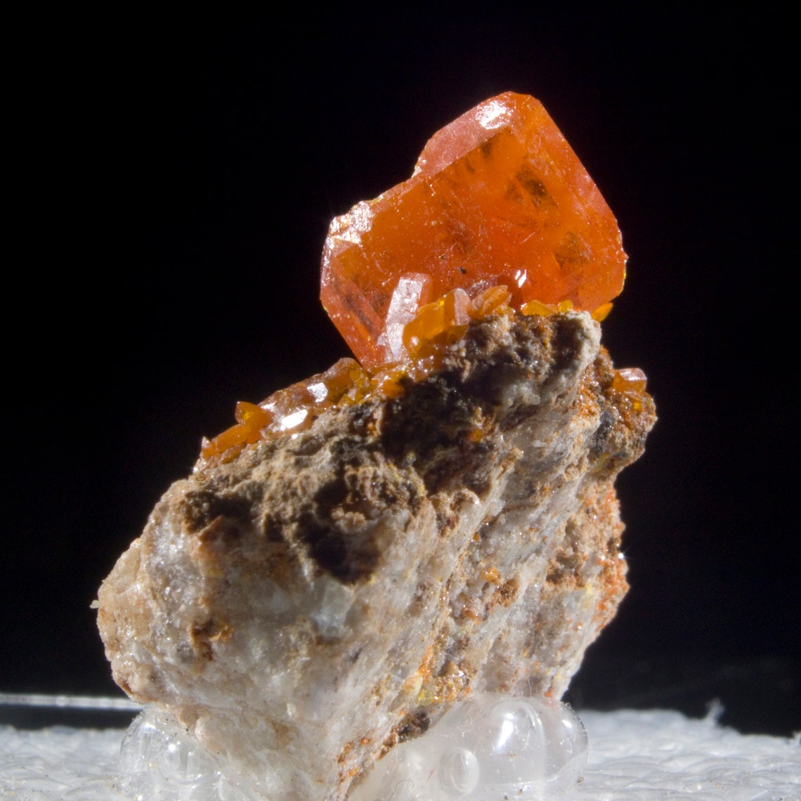 Wulfenite. Red Cloud Mine Arizona USA. A pair of thick Etsy