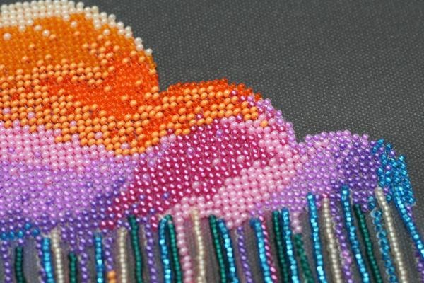 Rainbow Embroidery Beads Quilled Hyper Realistic Intricate Detail Repeating  Pattern · Creative Fabrica