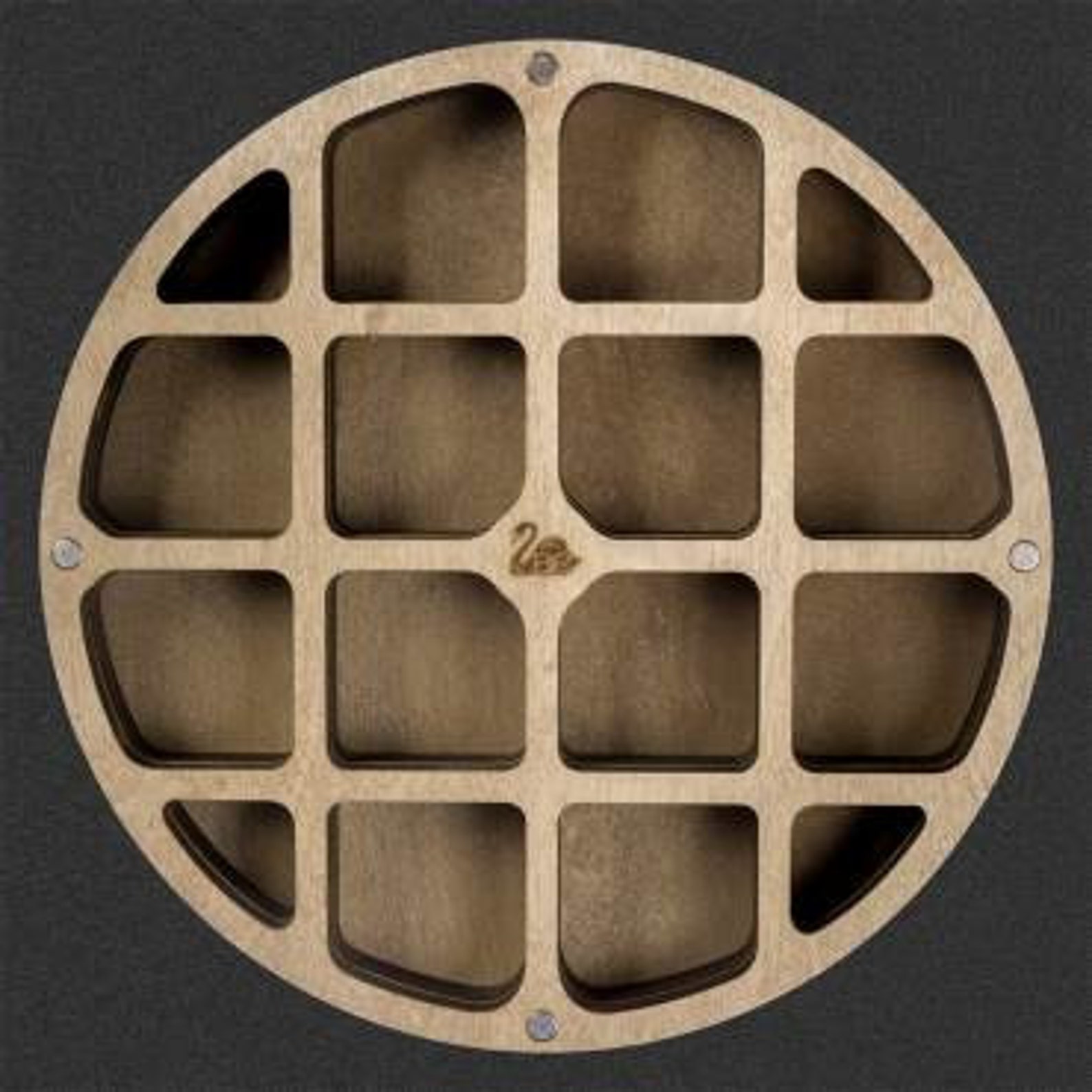 Wood bead organizer tray with lid Deer bead Etsy