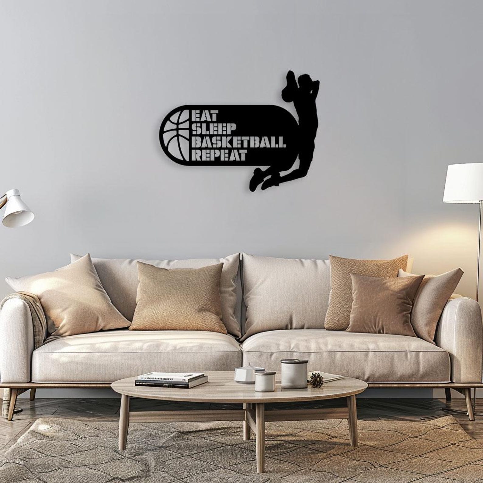 Basketball Svg Laser Cut Files Dxf, Basketball Wall Art Laser Cut Wall ...