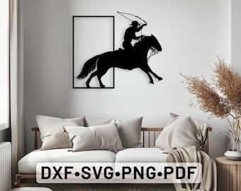 Cowboy Wild west svg cut files, Cowboy CNC Router Vinyl Cut Sticker, Cowboys Laser Cut Dxf Glowforge Svg Wall Art, Cowboy wester svg