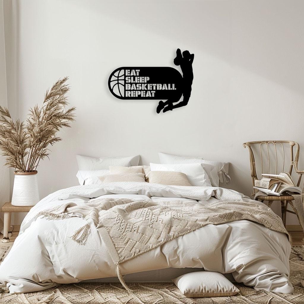 Basketball Svg Laser Cut Files Dxf, Basketball Wall Art Laser Cut Wall ...