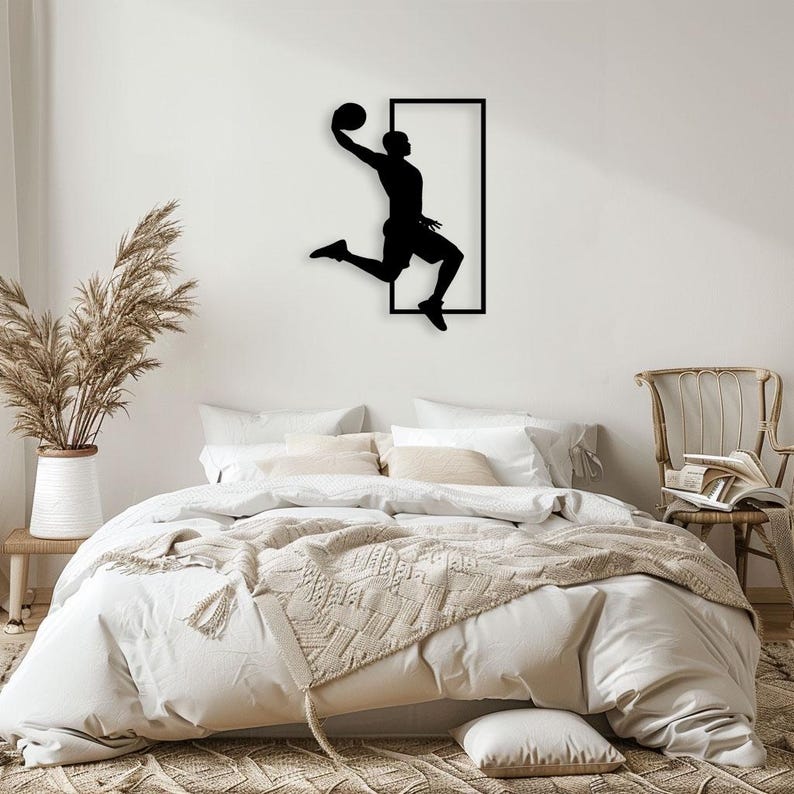Basketball Svg Laser Cut Files Dxf, Basketball Laser Cut Wall Art Svg ...