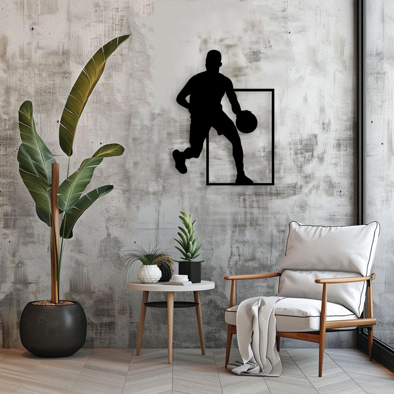 Basketball Laser Cut Wall Art Svg, Basketball Player Svg Laser Cut ...