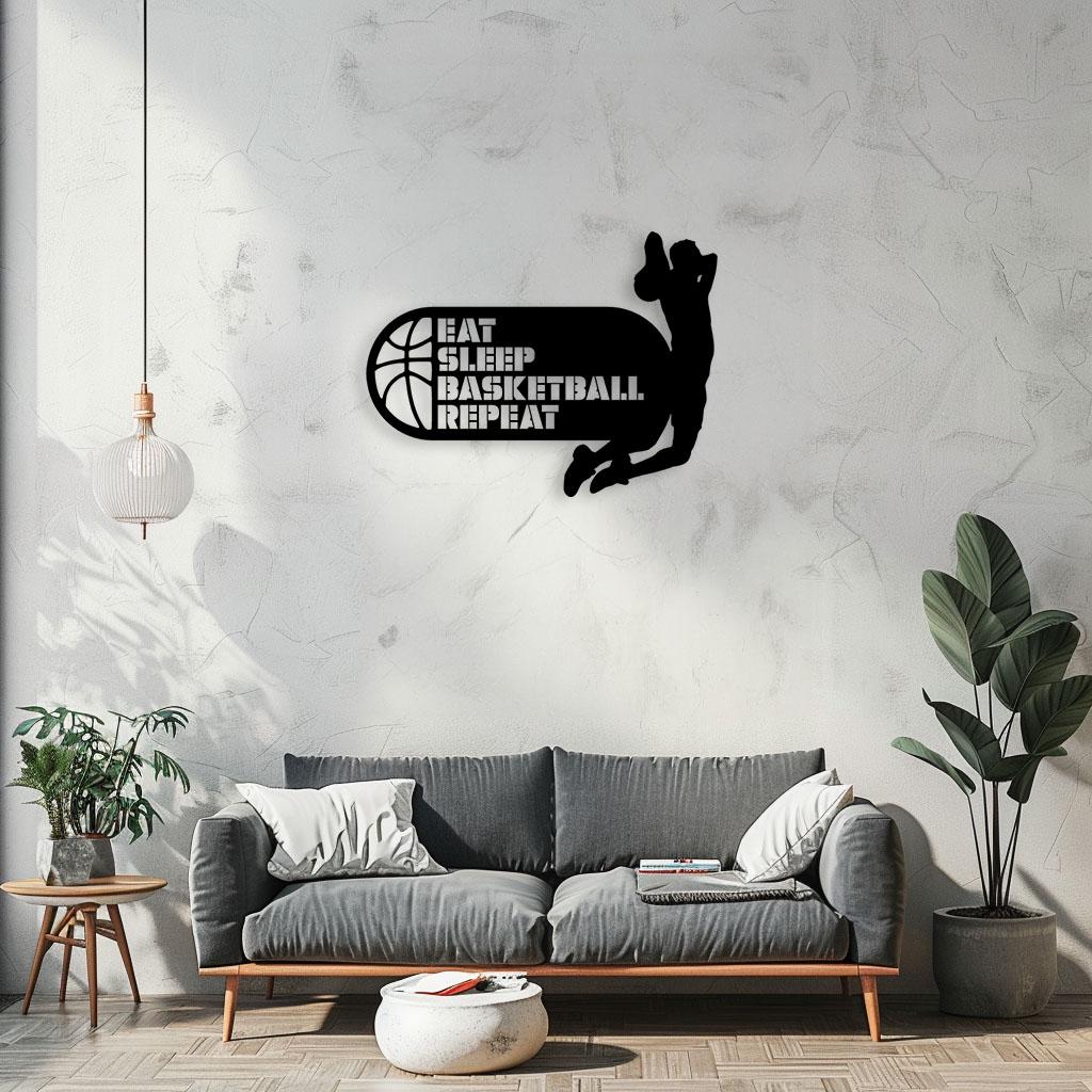 Basketball Svg Laser Cut Files Dxf, Basketball Wall Art Laser Cut Wall ...