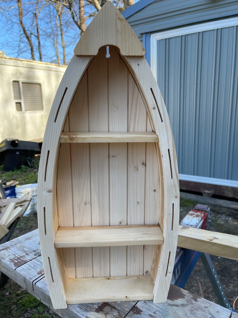 Nautical Boat Shelf Etsy