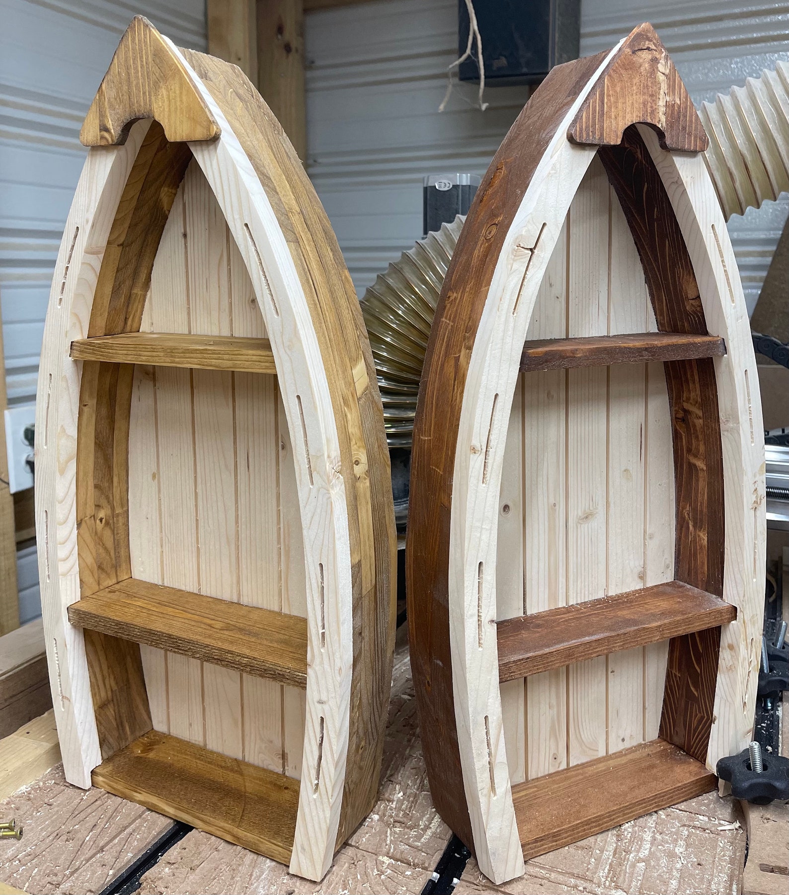 Nautical Boat Shelf Etsy