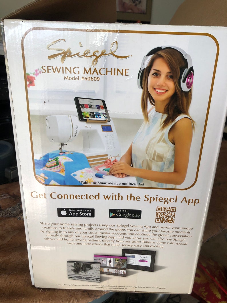 Brand New Spiegel Computerized Sewing Machine Model 60609 the Etsy