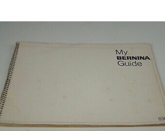 Bernina 830 vintage sewing machine manual user guide 6 parts Zip file no PDF digital no prints sending by mail. how to thread bobbin et.