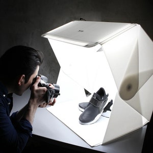 Foldio3 (25&quot; All-in-one Portable Foldable Photo Shooting Studio Light Box with LED Lightning Kit) by ORANGEMONKIE