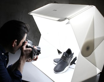 Foldio3 (25" All-in-one Portable Foldable Photo Shooting Studio Light Box with LED Lightning Kit) by ORANGEMONKIE