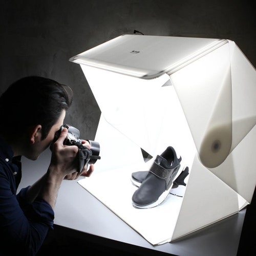 Led Photography Camera Studio Light Box Portable Etsy