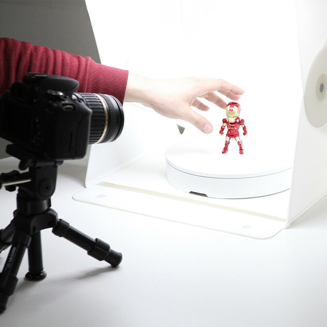 Foldio360 smart Photography Turntable Controlled by Etsy