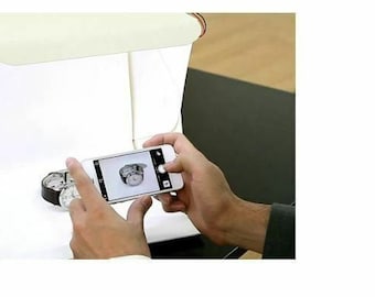 Foldio1 (10" All-in-one Portable Foldable Photo Shooting Studio Light Box with LED Lightning Kit)