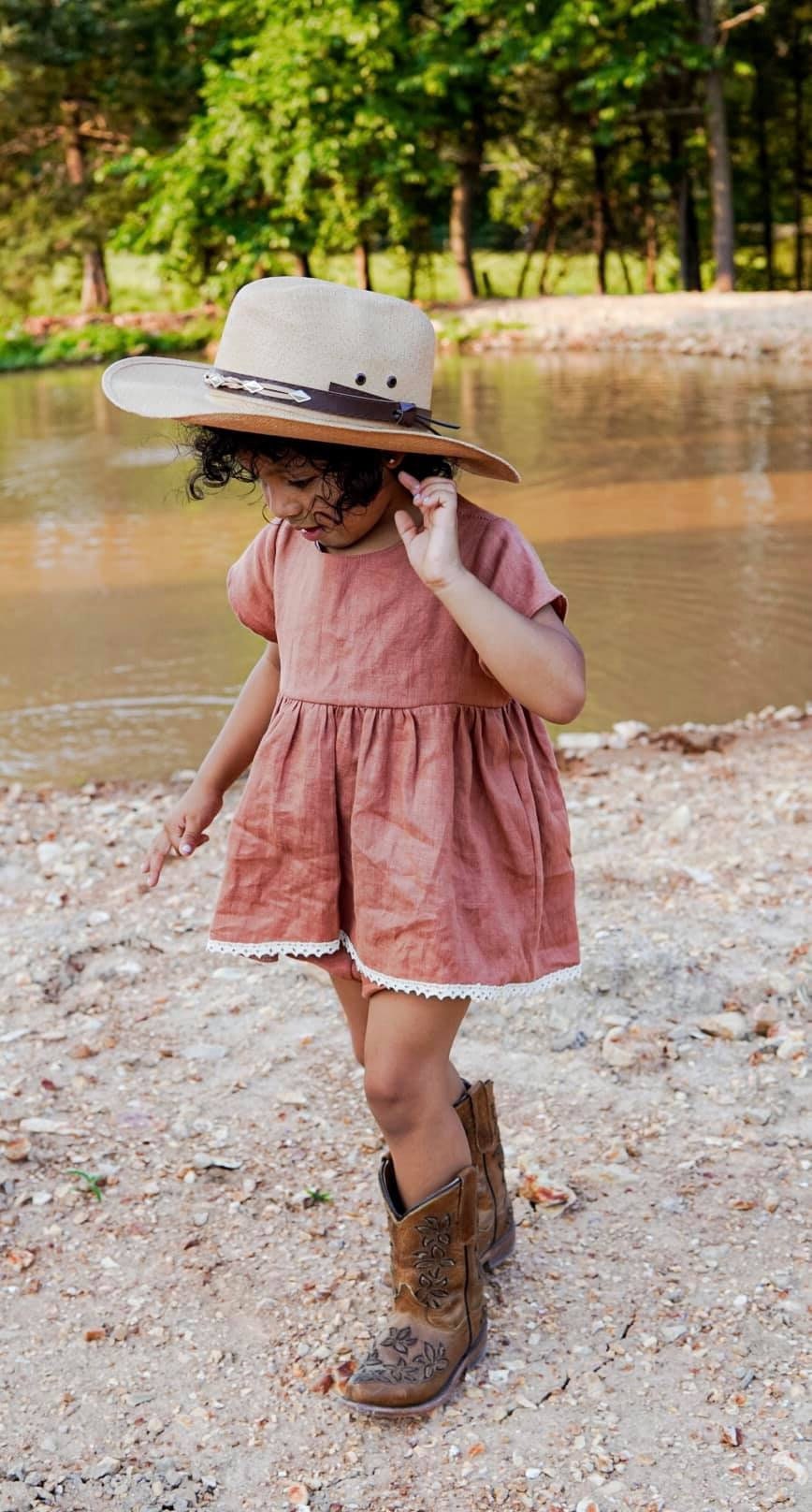 Girls' Vintage Style Dress & Tunic PDF Sewing Pattern