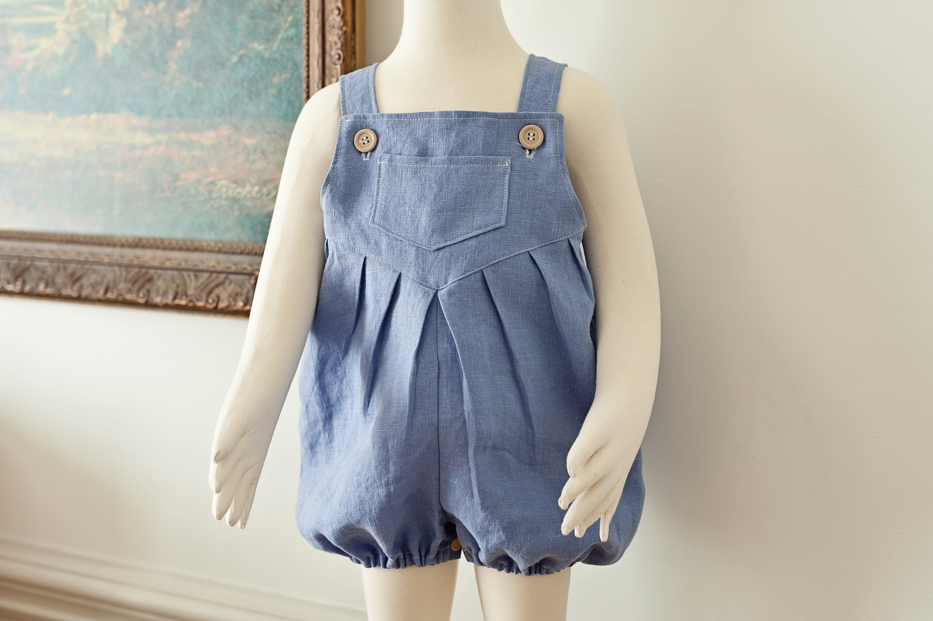 Quinn Romper Pdf Sewing Pattern Pleated Romper Baby and - Etsy
