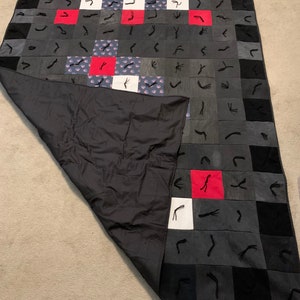 One of a kind Designer Levi Quilt