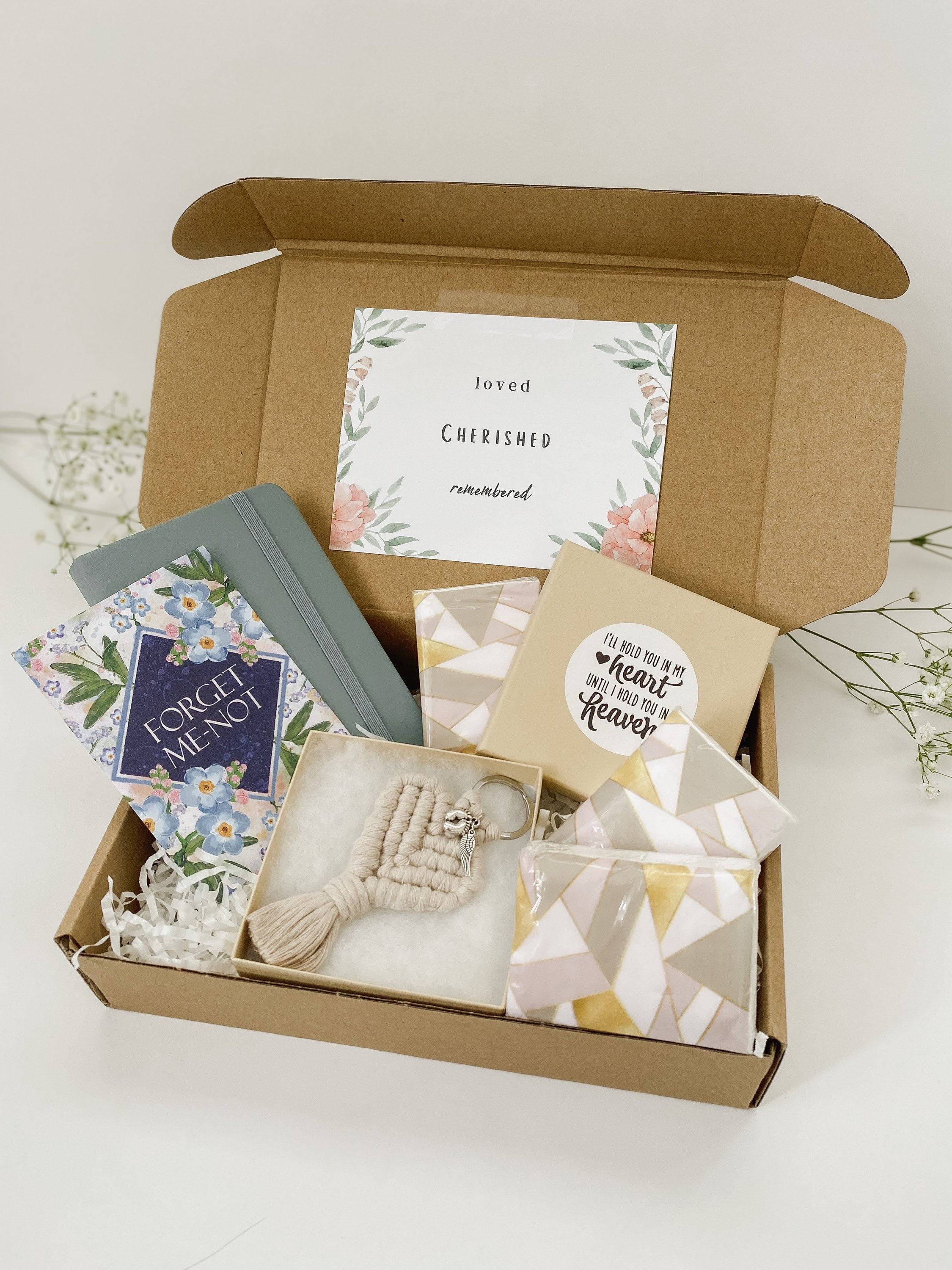 Miscarriage Gift Basket Care Package Bereavement Gift Etsy