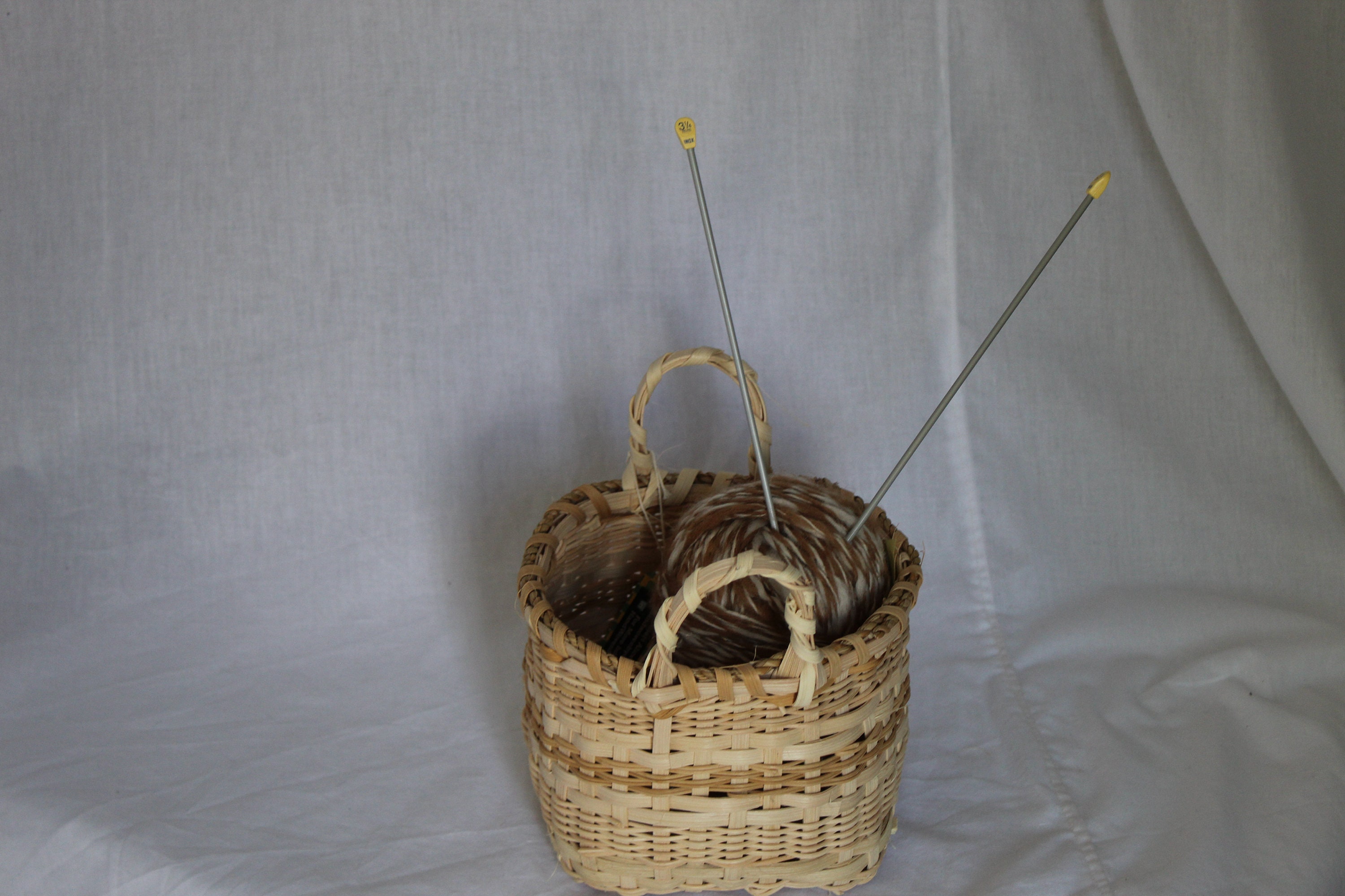 Cesta de algodón en miniatura para tejer | Etsy