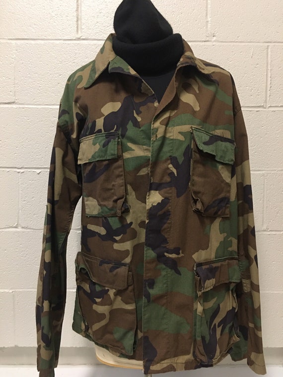 Vintage military jacket woodland - Gem