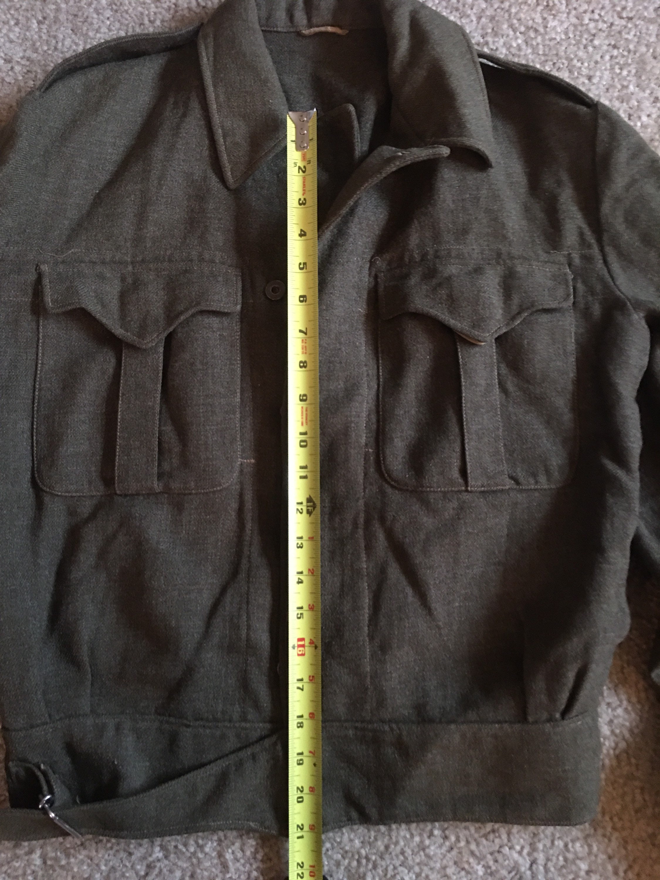 1940s British Battle Dress Jacket. - Etsy