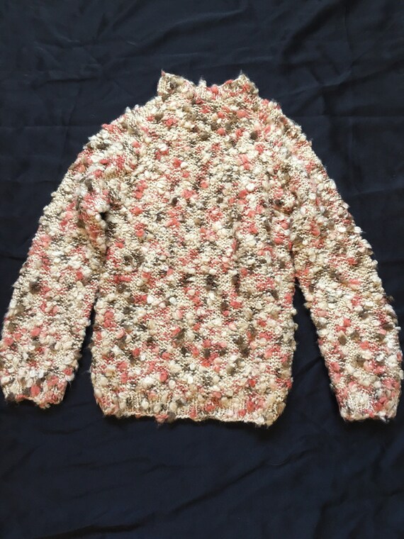 Vintage handmade sweater. Funky design, very cool. - image 1