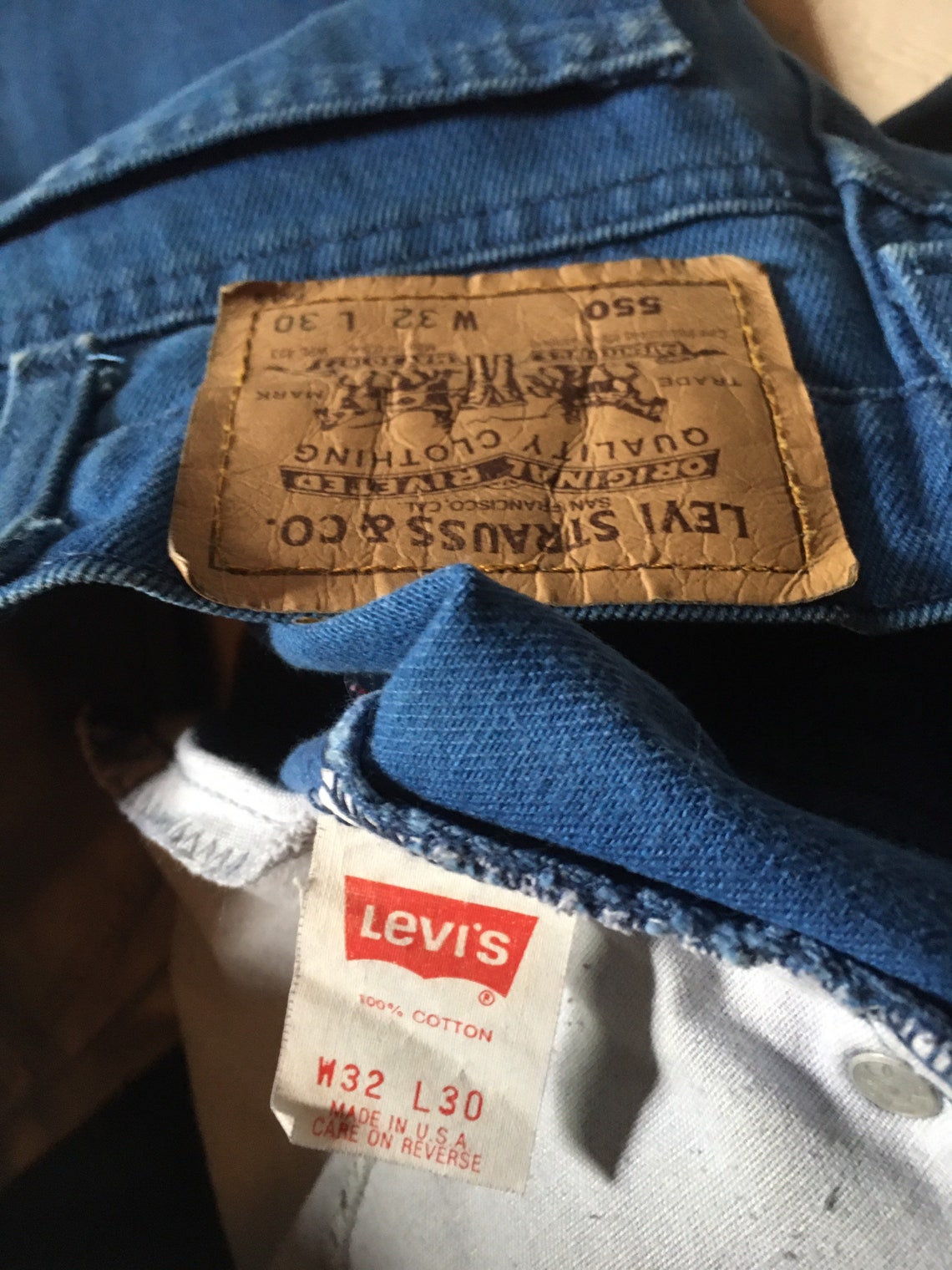 90s Levis Batwing 550 Orange Tag Chino - Etsy
