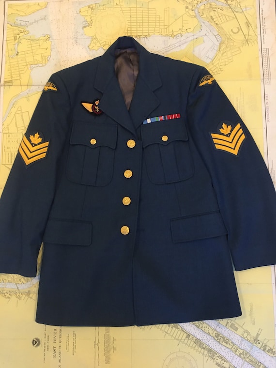 Canadian Royal Air Force jacket.Military Dress jac