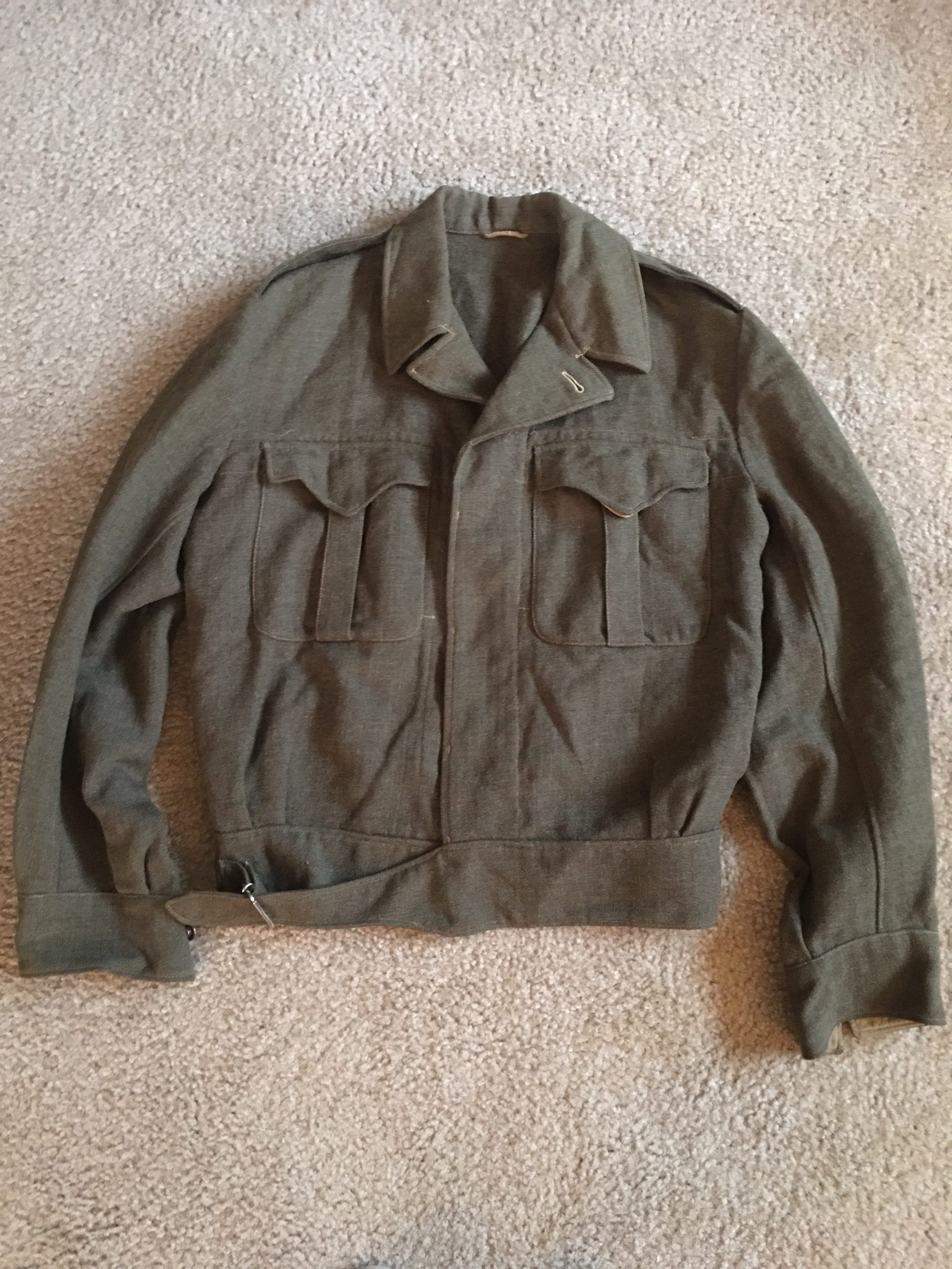 1940s British Battle Dress Jacket. - Etsy