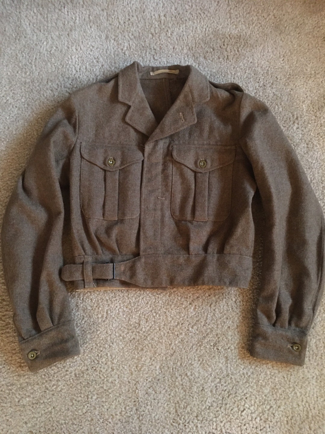 1940s British Battle Dress Jacket. - Etsy