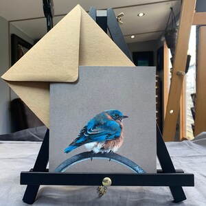 Bluebird Greeting Card - ABH55