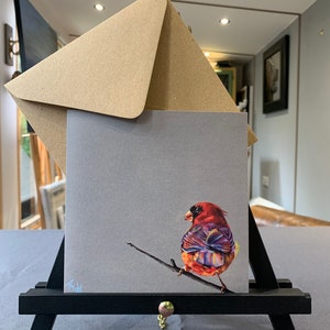 Red Cardinal Greeting Card - ABH36