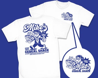 Mike's Cereal Shack T-Shirt | The Office | Michael Scott | The Office Tshirt | The Office Shirt | The Office Gifts | Dwight Schrute | Gifts