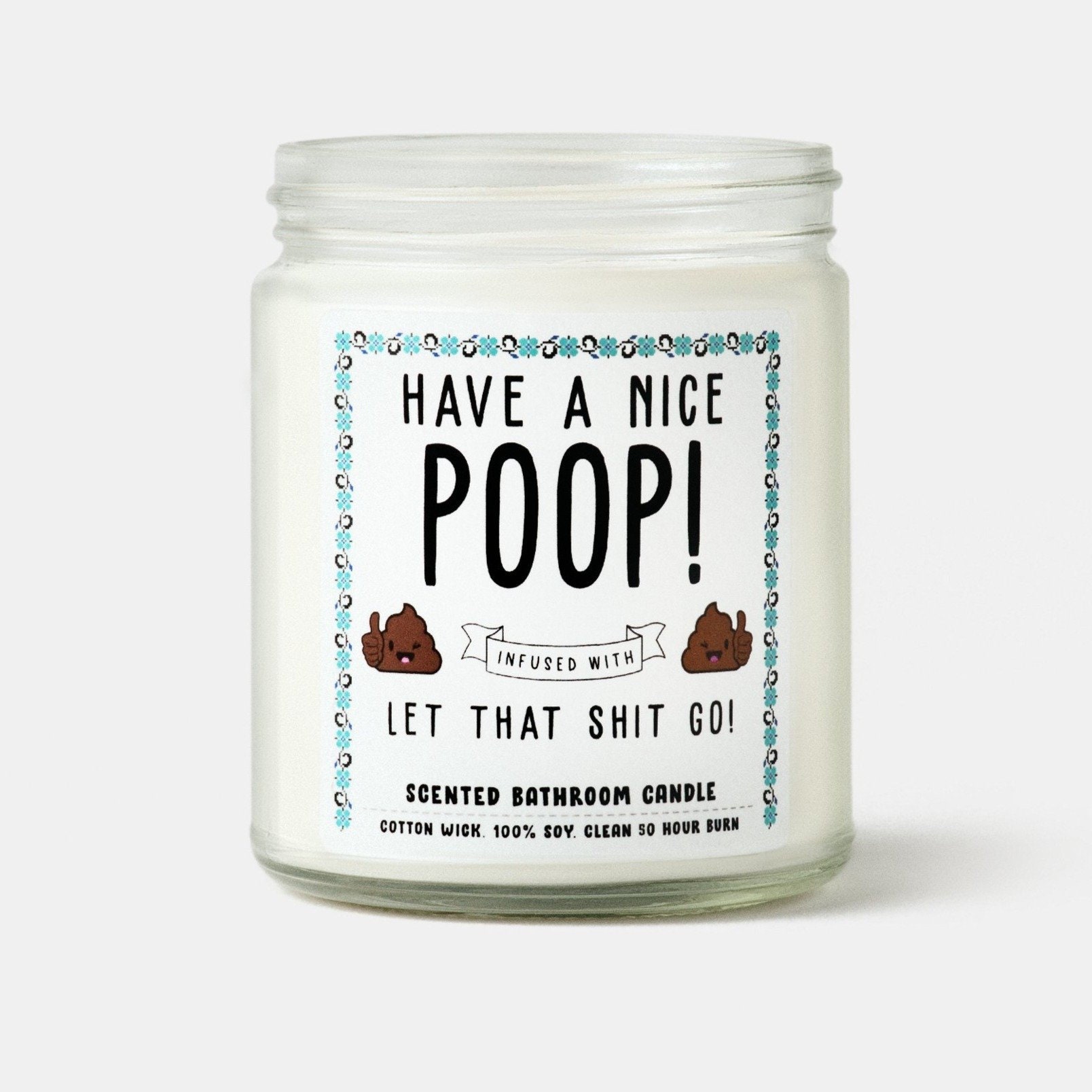 Have A Nice Poop Funny Candles Bathroom Candles Best Etsy