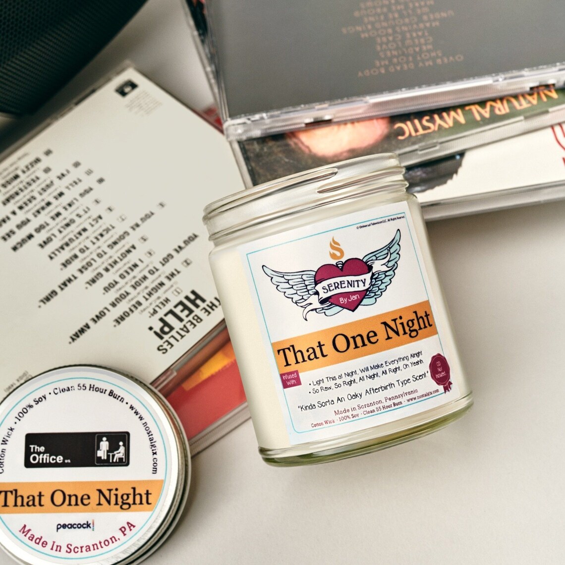 That One Night Candle Candles the Office Gag Gift Etsy